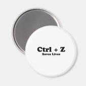 Ctrl Z Magneet (Voorkant / Achterkant)