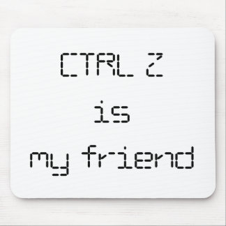 CTRL Z Mousepad Muismat