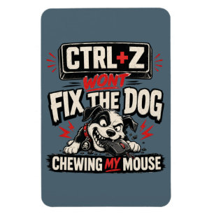CTRL + Z Repareert Niet De Hond Die Mijn Muis Knaa Magneet