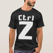 Ctrl Z T-shirt (Voorkant)