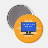 CTRLALTDELETE MAGNEET (Voorkant / Achterkant)