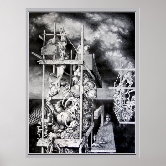 CTULHU MONUMENT POSTER (Voorkant)