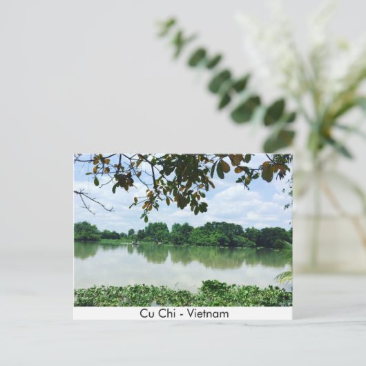 Cu Chi - Briefkaart Vietnam (Staand voorkant)