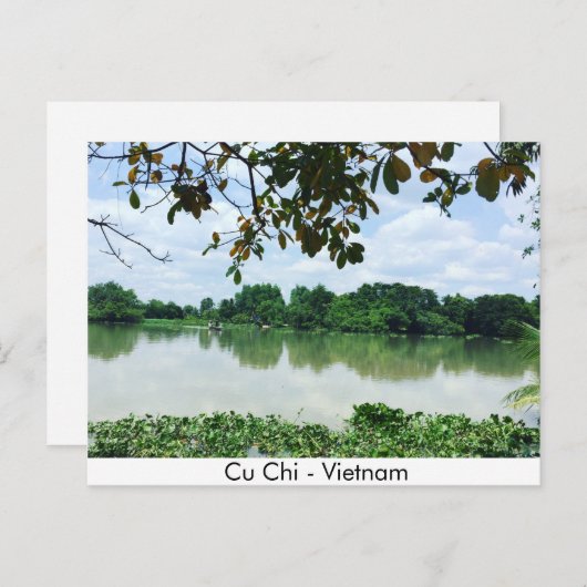 Cu Chi - Briefkaart Vietnam (Voorkant / Achterkant)
