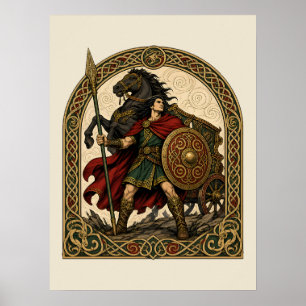 Cu Chulainn, Hond van Ulster Poster