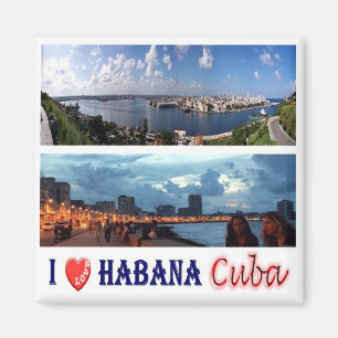 CU - Cuba - Habana I Love Magneet