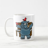 CU- Rhino Piano-Mok afspelen Koffiemok (Links)
