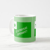 Ĉu vi parolas Esperante? Koffiemok (Voorkant links)