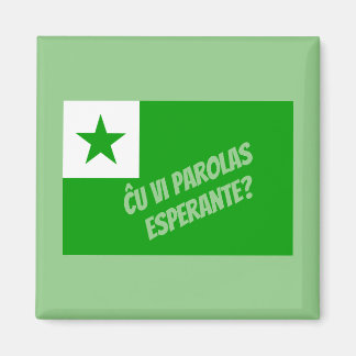 Ĉu vi parolas Esperante? Magneet