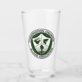 CUAA Logo pint glas (Voorkant)