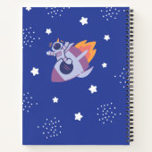 Cuaderno A4 infantil de la Galaxia  Notitieboek (Achterkant)