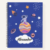 Cuaderno A4 infantil de la Galaxia  Notitieboek (Voorkant)