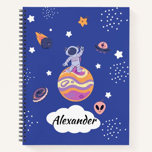 Cuaderno A4 infantil de la Galaxia  Notitieboek (Voorkant)