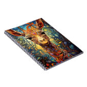 Cuaderno Animales En Arte Vitral Notitieboek (Rechterzijde)