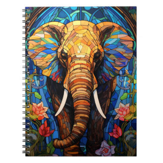 Cuaderno Animales En Arte Vitral Notitieboek