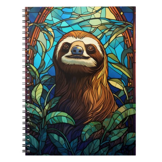 Cuaderno Animales En Arte Vitral Notitieboek (Voorkant)