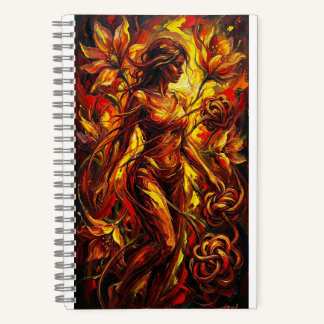 cuaderno arte y mujer notitieboek