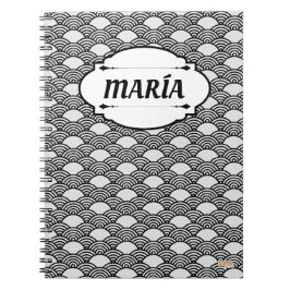 Cuaderno Asian Pattern Notitieboek