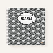 Cuaderno Asian Pattern Notitieboek (Voorkant)