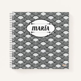 Cuaderno Asian Pattern Notitieboek