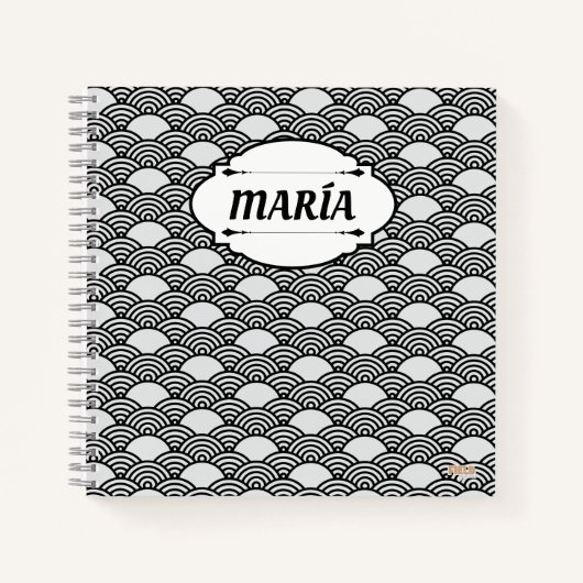 Cuaderno Asian Pattern Notitieboek (Voorkant)