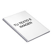 Cuaderno básicos editables y personalizable notitieboek (Rechterzijde)