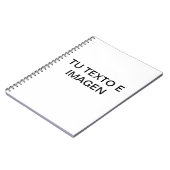 Cuaderno básicos editables y personalizable notitieboek (Linkerzijde)