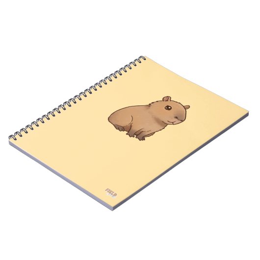 Cuaderno Capybara Baby Notitieboek (Linkerzijde)