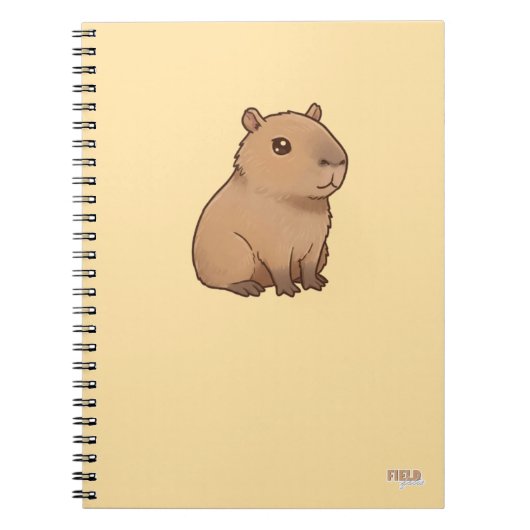 Cuaderno Capybara Baby Notitieboek (Voorkant)