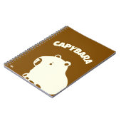 Cuaderno Capybara Inversed Color Notitieboek (Linkerzijde)