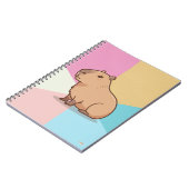 Cuaderno Capybara Soft Pastel-Colored Notitieboek (Linkerzijde)