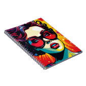 Cuaderno Comic Pop Art Girl Notitieboek (Rechterzijde)