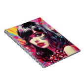 Cuaderno Comic Pop Art Girl Notitieboek (Rechterzijde)