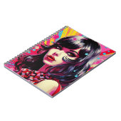 Cuaderno Comic Pop Art Girl Notitieboek (Linkerzijde)