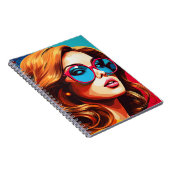 Cuaderno Comic Pop Art Girl Notitieboek (Rechterzijde)