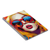 Cuaderno Comic Pop Art Girl Notitieboek (Rechterzijde)