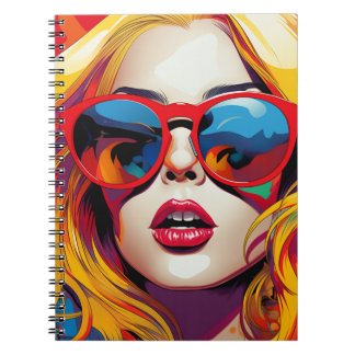 Cuaderno Comic Pop Art Girl Notitieboek