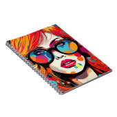 Cuaderno Comic Pop Art Girl Notitieboek (Rechterzijde)