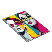 Cuaderno Comic Pop Art Girl Notitieboek (Rechterzijde)
