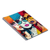 Cuaderno Comic Pop Art Girl Notitieboek (Rechterzijde)
