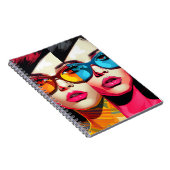 Cuaderno Comic Pop Art Girl Notitieboek (Rechterzijde)