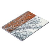 Cuaderno con fotografía de un día de invierno notitieboek (Linkerzijde)