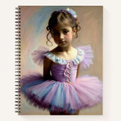 Cuaderno con imagenes de bailarinas notitieboek (Voorkant)