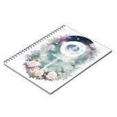 Cuaderno cross tattoo flower 31 notitieboek (Linkerzijde)
