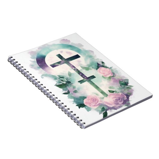 Cuaderno cross tattoo flower 32 notitieboek (Rechterzijde)