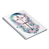 Cuaderno cross tattoo flower 33 notitieboek (Rechterzijde)