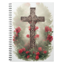 Cuaderno cross tattoo flower 36 notitieboek