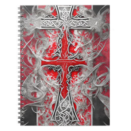 Cuaderno cross tattoo flower 37 notitieboek