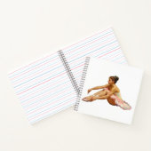 Cuaderno cuadrado con dibujos de bailarinas notitieboek (Binnen)