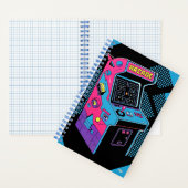 Cuaderno Cuadriculado Arcade Retro Rasted Notitieboek (Binnen)